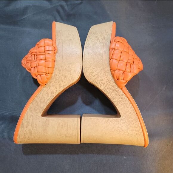 BRAND NEW YOKI BLOCK HEEL BRAIDED STRAP DETAILS WOMEN"S SANDAL S2 - Picture 5 of 13